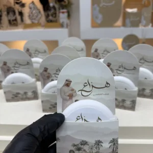 توزيعة مبخرة مع تغليفة ورقية