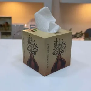 بوكس محارم ورقية (كلينكس) ليوم المرأة الإماراتية